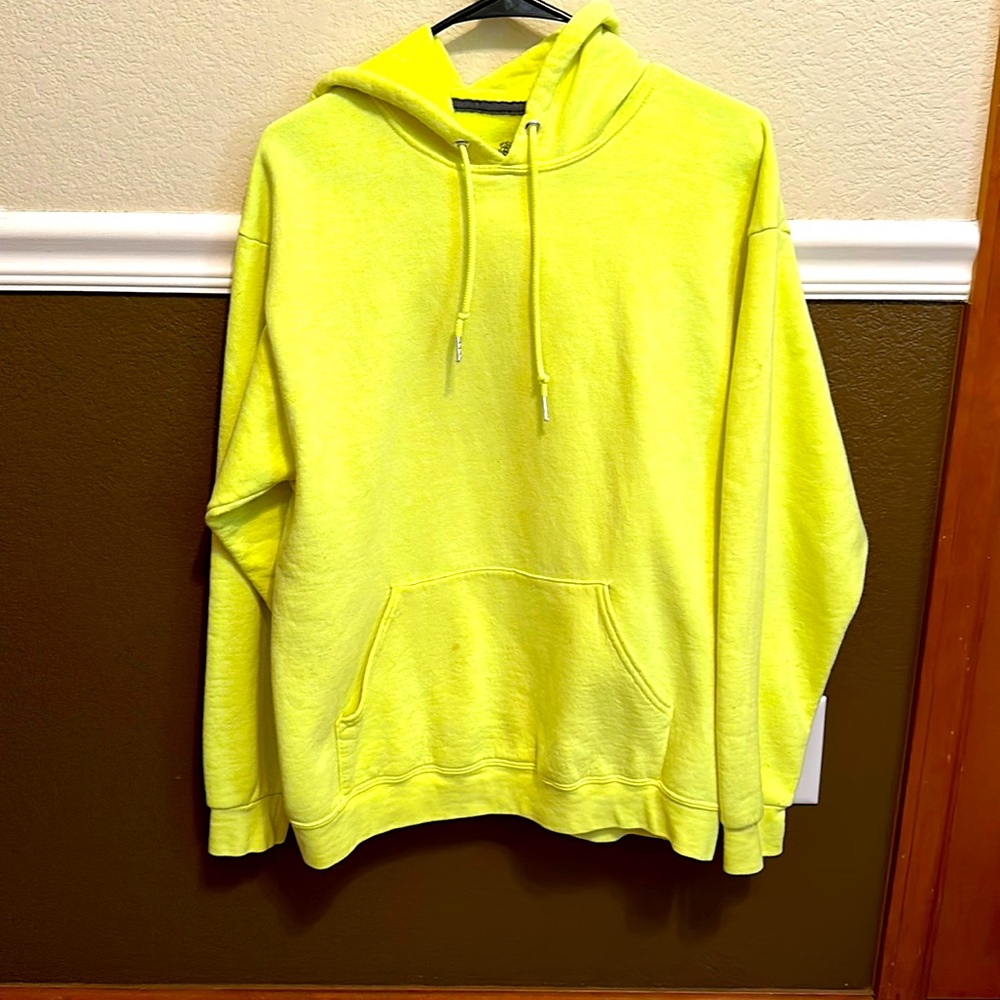 Neon Yellow Sweatshirt